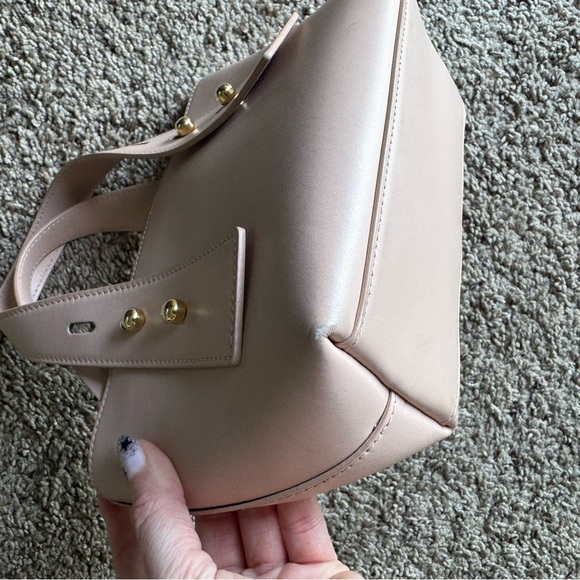 Frame Les Second Mini Bag Blush Light Pink with Removable Long Crossbody Strap - Picture 5 of 10